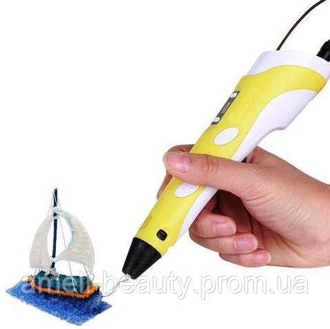 3D ручка PEN-6 c LCD-дисплеем Draw Your Dream (набор трафаретов, графический планшет, 100 м пластика) - фото 4 - id-p2040507254