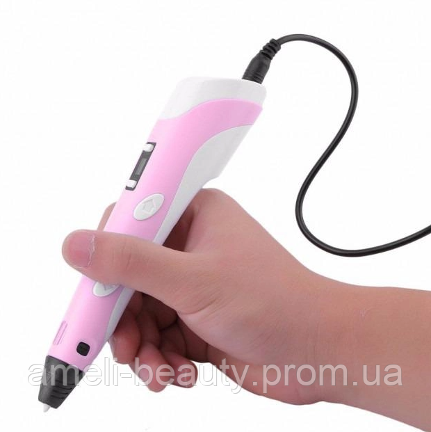 3D ручка PEN-6 c LCD-дисплеем Draw Your Dream (набор трафаретов, графический планшет, 100 м пластика) - фото 6 - id-p2040507254