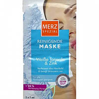 MERZ spezial Очищаюча маска з білою глиною та цинком, для всіх типів шкіри. Weibe Tonerde & Zink