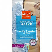 MERZ spezial Очищаюча маска з білою глиною та цинком, для всіх типів шкіри. Weibe Tonerde & Zink