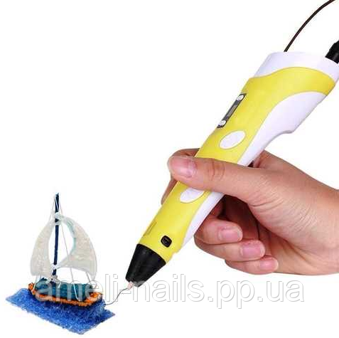 3D ручка PEN-6 c LCD-дисплеем Draw Your Dream (набор трафаретов, графический планшет, 100 м пластика) AS - фото 4 - id-p2040510959