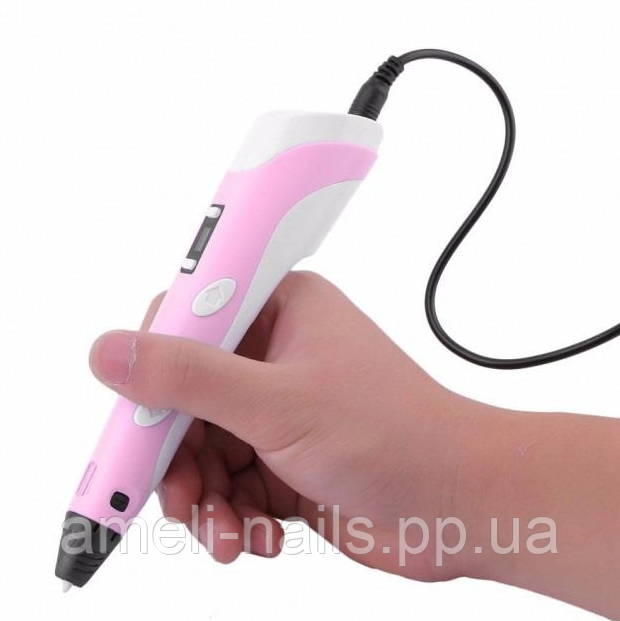 3D ручка PEN-6 c LCD-дисплеем Draw Your Dream (набор трафаретов, графический планшет, 100 м пластика) AS - фото 6 - id-p2040510959