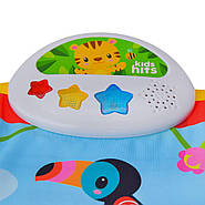 Килимок музичний ігровий Kids Hits Зоопарк (10 звуків тварин, 9 віршів, мелодії) KH04-003, фото 3