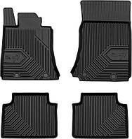 Килимки в салон Frogum для Alfa Romeo Giulia (задній привід) 2016- з бортом, model №77, (FG 77425873), (Альфа Ромео Джулія)