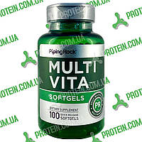 Витамины Минералы Piping Rock Multi-Vita (Multivitamin Mineral) 100 гелиевых капс