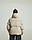 Зимова жіноча пухова куртка OGONPUSHKA Easy бежева, фото 6