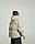 Зимова жіноча пухова куртка OGONPUSHKA Easy бежева, фото 10