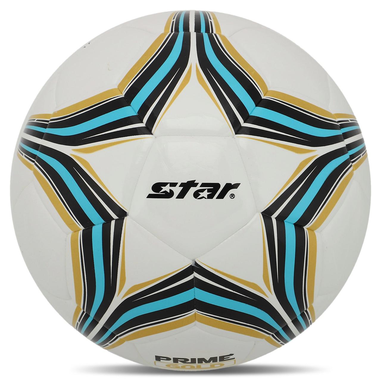М'яч футбольний №5 STAR PRIME GOLD SB5385H ручна зшивка