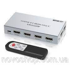 KVM HDMI 2.0 5 портів перемикач AVMTON HDMI 5 в 1