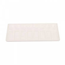 Палітра пластикова прямокутна професійна, 11х30,5см., D.K.ART & CRAFT