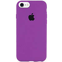 Оригинальный чехол для iPhone 7/8 Silicone Case Full Purple