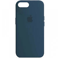 Оригинальный чехол для iPhone 7/8 Silicone Case Full Midnight Blue