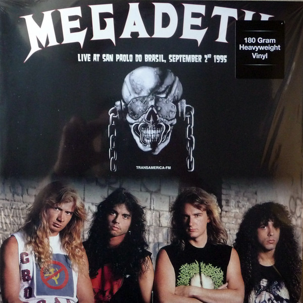 Megadeth - Live At San Paolo Do Brasil, September 2Nd 1995 2017 Dol/EU Mint Виниловая пластинка (art.244890)