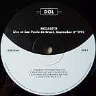 Megadeth - Live At San Paolo Do Brasil, September 2Nd 1995 2017 Dol/EU Mint Виниловая пластинка (art.244890), фото 4