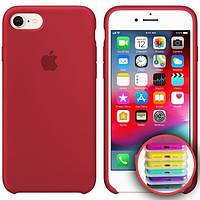 Оригинальный чехол для iPhone 6/6s Silicone Case Full Rose Red