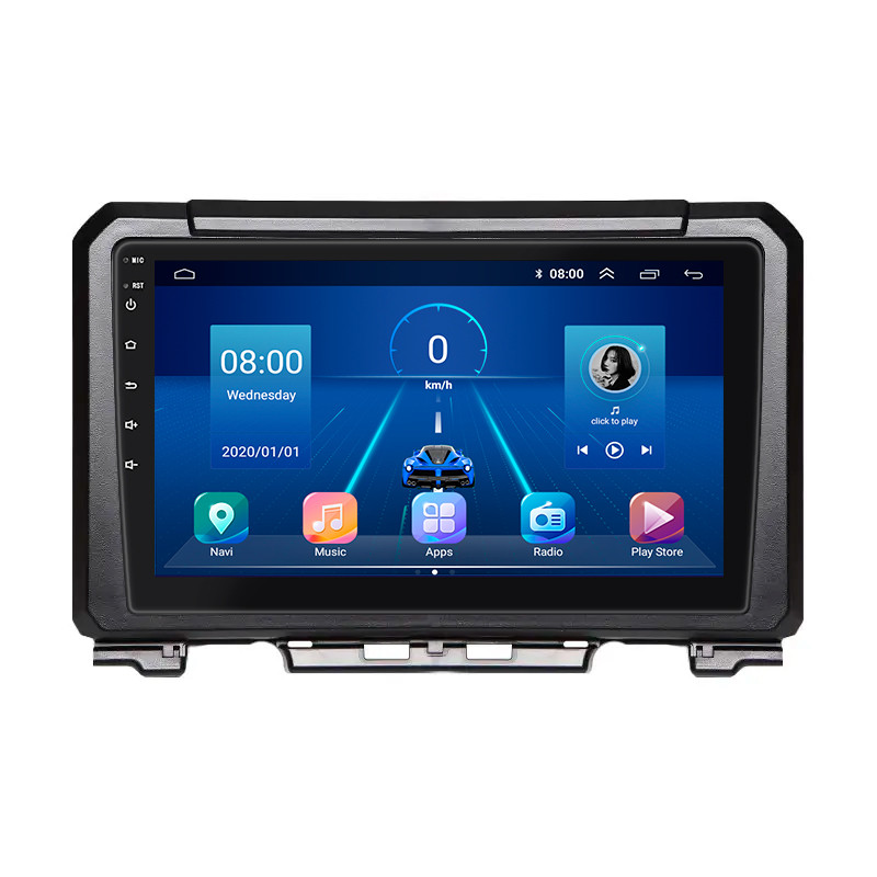 Штатна магнітола Lesko для Suzuki Jimny III Рестайлінг 2 2012-2019г 9" 4/64Gb 4G Wi-Fi GPS Top Джимні 7шт