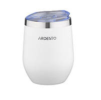 Термокухоль Ardesto Compact Mug AR2635MMW 350ml нержавіюча сталь білий