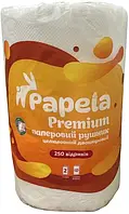 Бумажные полотенца Papela Premium 250 листов двухслойные