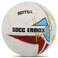 М'яч футбольний SOCCERMAX №5 ручна зшивка FB-4190 PU