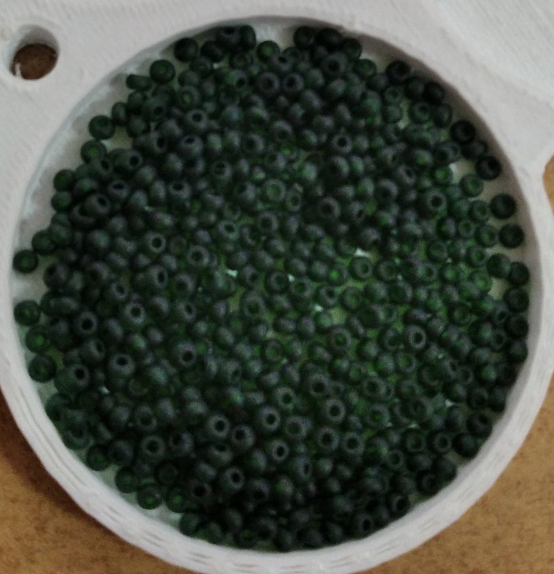 50620 МАТОВИЙ Чеський бісер Preciosa 10 для вишивання зелений бірюзовий оливковий алебастровий прозорий