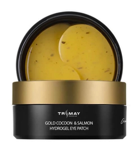 Гідрогелеві патчі з екстрактом золотого кокона Trimay Gold Cocoon&Salmon Hydrogel Eye Patch 60 шт.