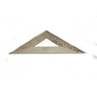 Трикутник деревяний 16 см.(45*45*90) арт. ТД-14-454590