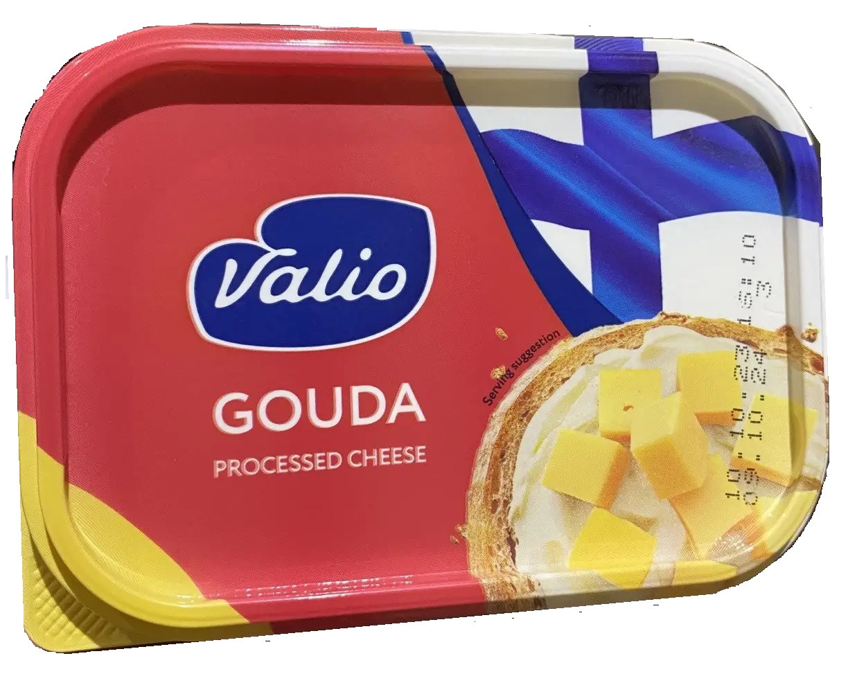 Сыр Плавленый Гауда 60% Valio Gouda Processed Cheese Валио 400 г Финляндия - фото 1 - id-p2039125659