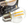 Світлодіодна лампа Feron LB-161 6W E27 Filament G45 LED куля Ø45х75мм 600Lm 2700K / 4000K, фото 2