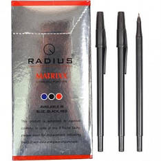 Ручка куля. Radius — MATRIXX (син) 50 шт. в уп тонир корпус