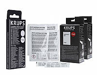 Порошок для удаления накипи кофемашин Krups F054 + таблетки от масленого налета Krups XS3000