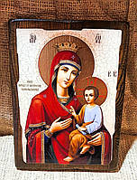Икона Скоропослушница Богородица (на дереве размер 17*23 см)