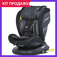 Автокрісло El Camino від народження система ізофікс isofix група 0 1 2 3 ME 1117 I-CON Melange Midnight Gray