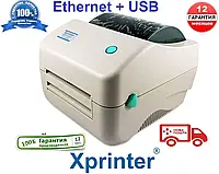 Этикеточный принтер Xprinter 450B Ethernet+USB