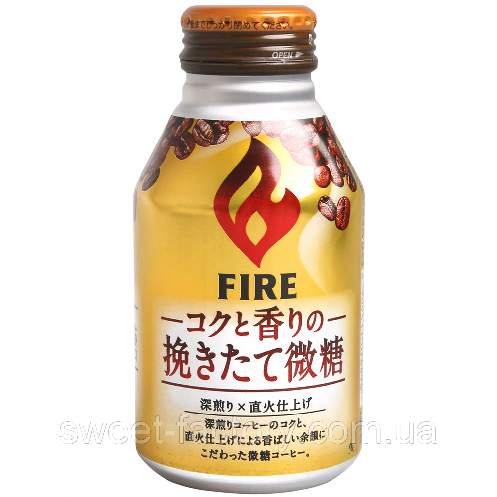 Кава Kirin Fire Freshly Ground Sugar 260ml, фото 1