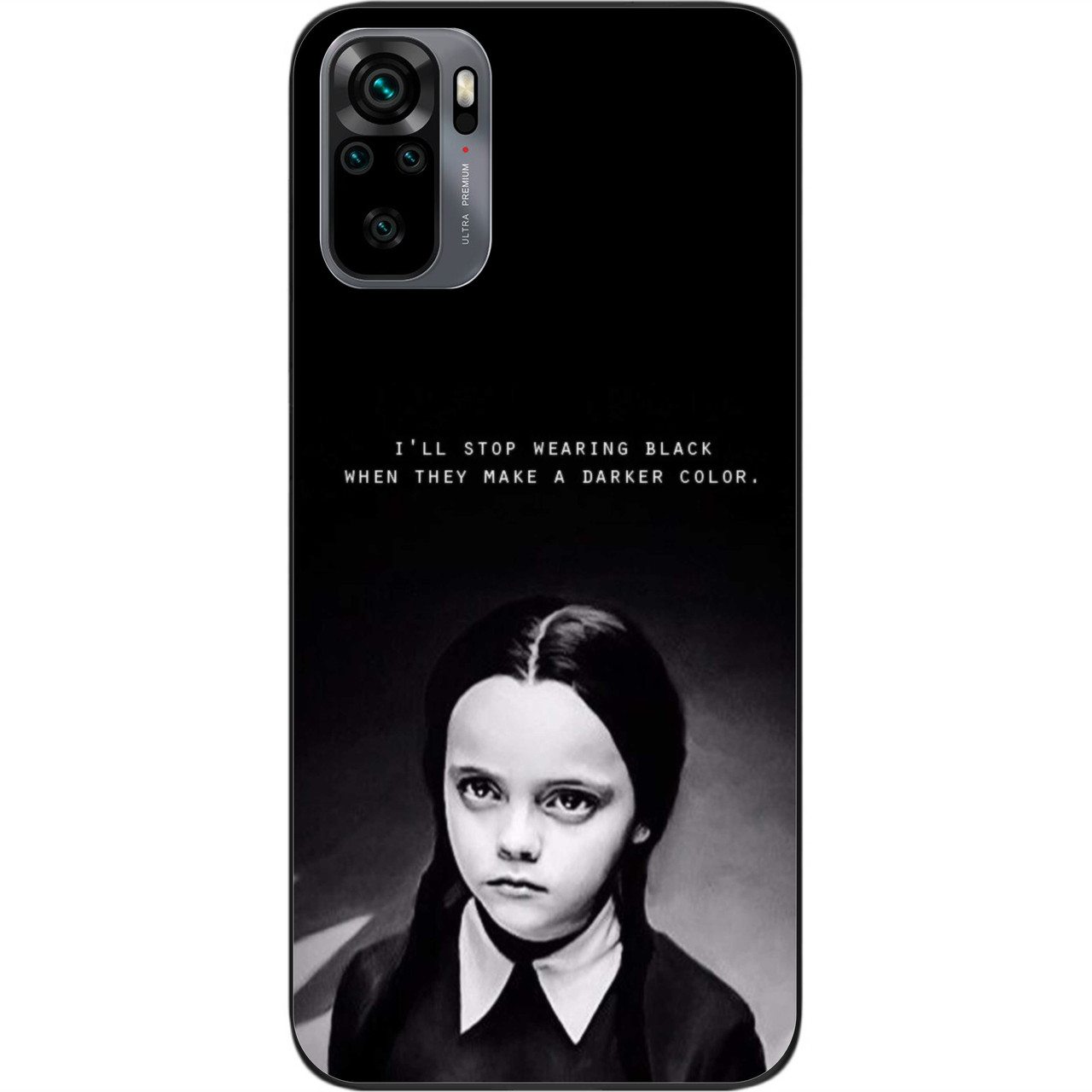 Силіконовий чохол Case для Xiaomi Redmi Note 10 з картинкою Венздей