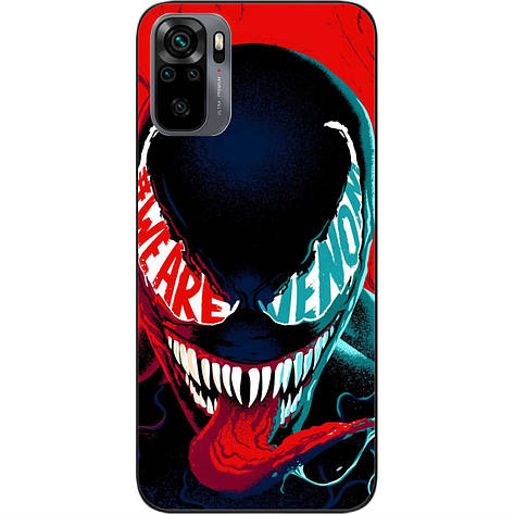 Силіконовий чохол Case для Xiaomi Redmi Note 10 з картинкою Ми веном, фото 1