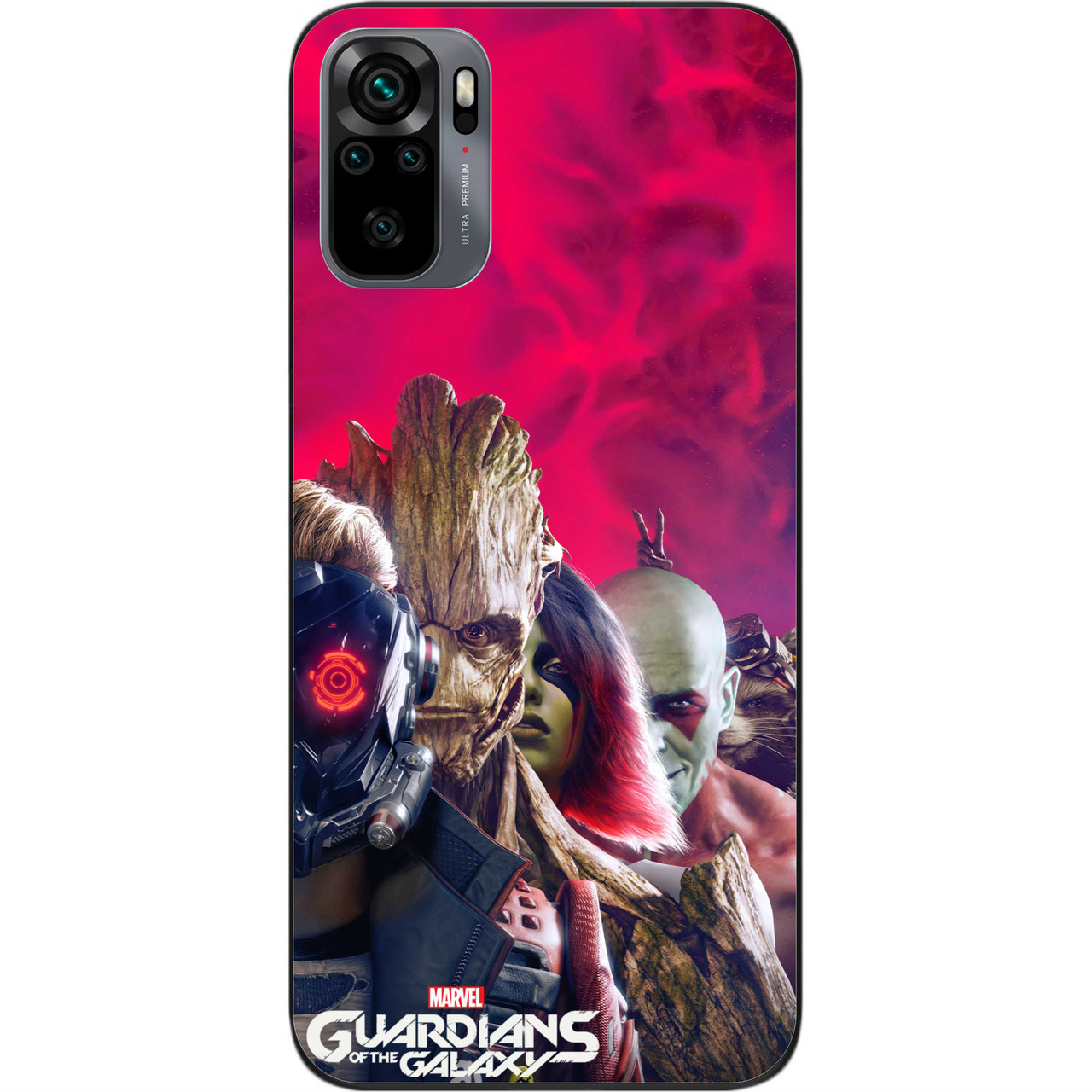 Силіконовий чохол Case для Xiaomi Redmi Note 10 з картинкою Марвел Стражі