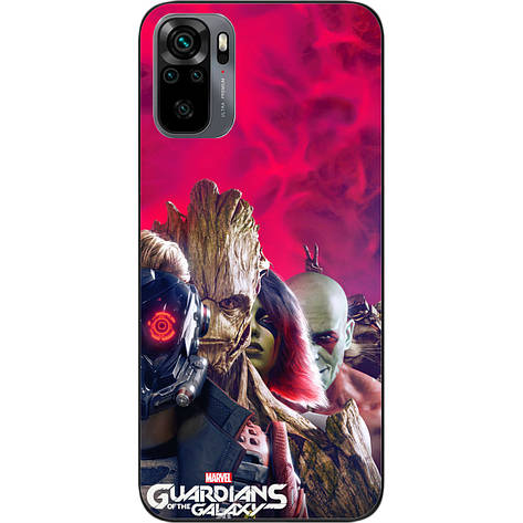 Силіконовий чохол Case для Xiaomi Redmi Note 10 з картинкою Марвел Стражі, фото 1