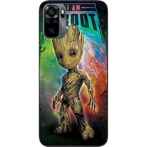 Силіконовий чохол Case для Xiaomi Redmi Note 10 з картинкою Марвел Грут, фото 1