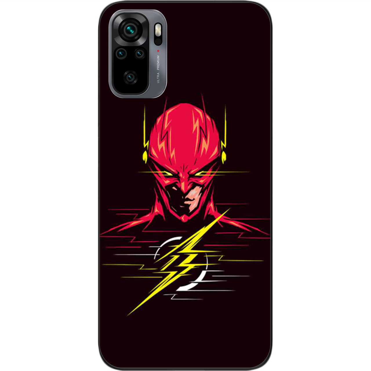Силіконовий чохол Case для Xiaomi Redmi Note 10 з картинкою Флеш