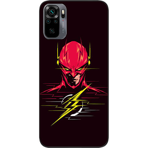 Силіконовий чохол Case для Xiaomi Redmi Note 10 з картинкою Флеш, фото 1