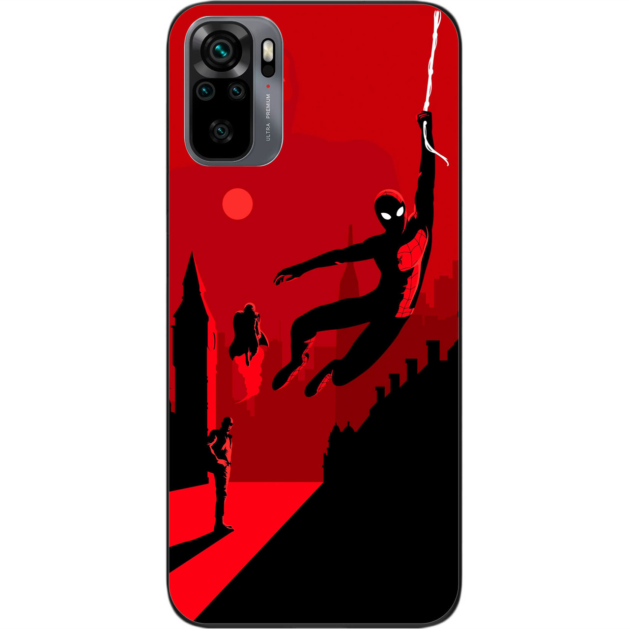 Силіконовий чохол Case для Xiaomi Redmi Note 10 з картинкою Марвел Супергерої