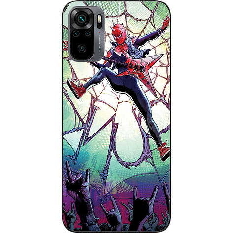 Силіконовий чохол Case для Xiaomi Redmi Note 10 з картинкою Павук панк, фото 1