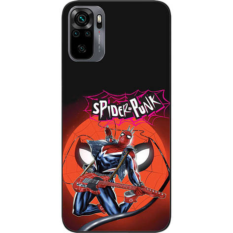 Силіконовий чохол Case для Xiaomi Redmi Note 10 з картинкою Людина-павук панк, фото 1