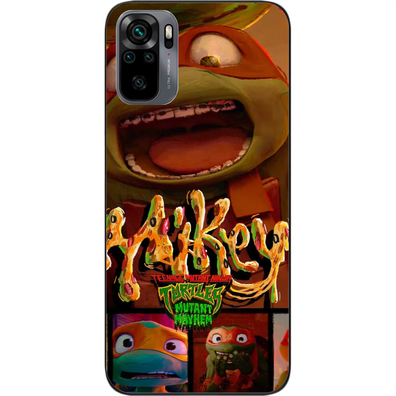 Силіконовий чохол Case для Xiaomi Redmi Note 10 з картинкою Черепашки ніндзя Міке