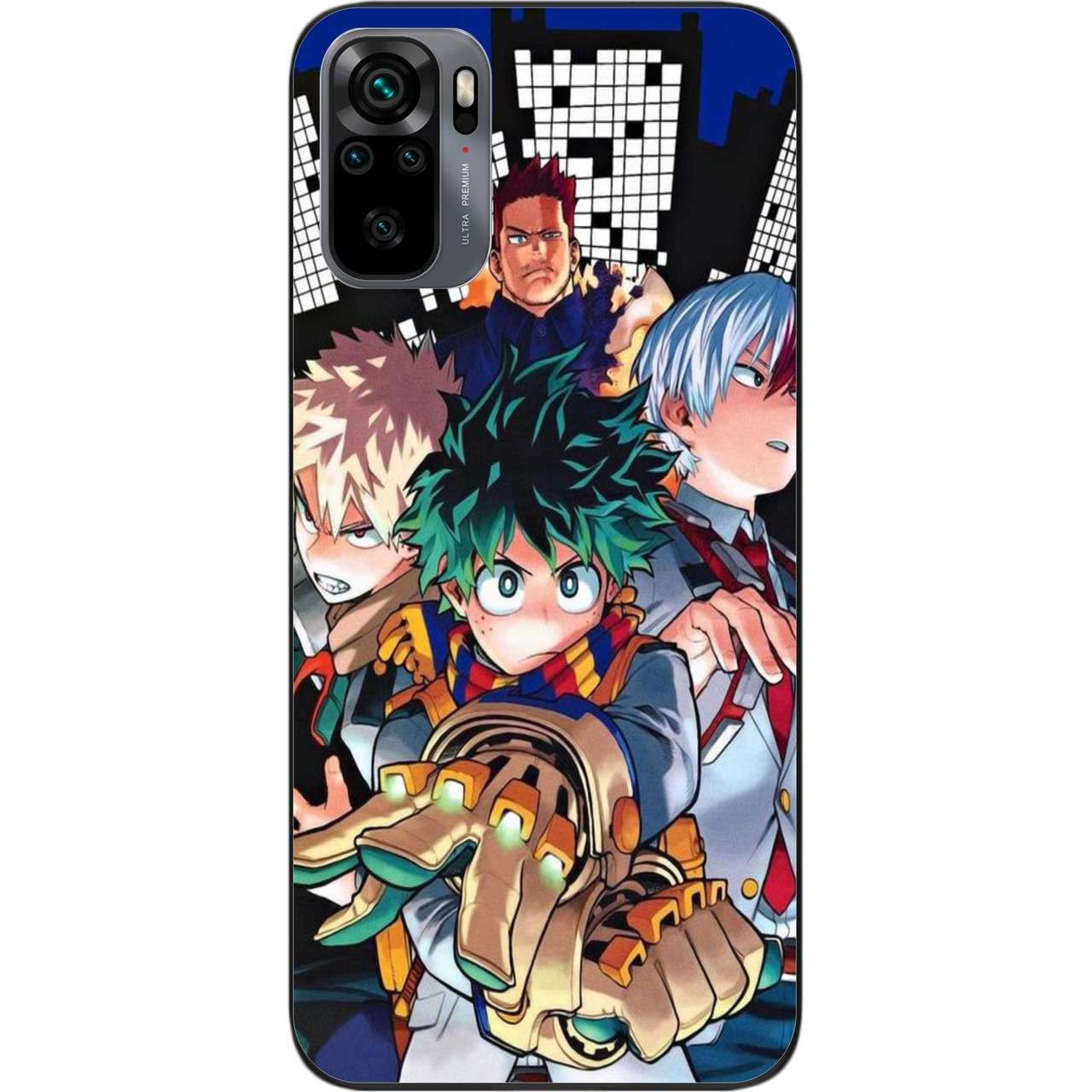 Силіконовий чохол Case для Xiaomi Redmi Note 10 з картинкою My Hero Academia