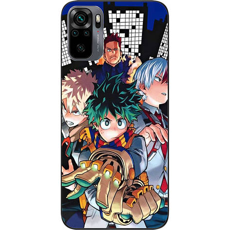 Силіконовий чохол Case для Xiaomi Redmi Note 10 з картинкою My Hero Academia, фото 1