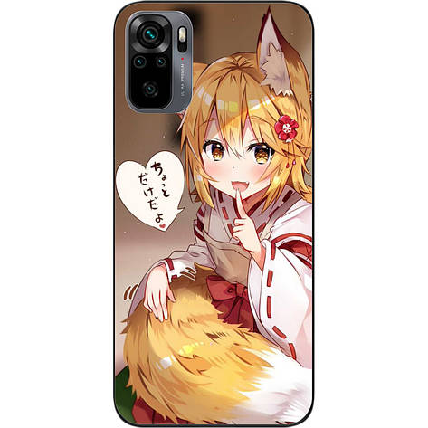 Силіконовий чохол Case для Xiaomi Redmi Note 10 з картинкою Аніме Холо, фото 1