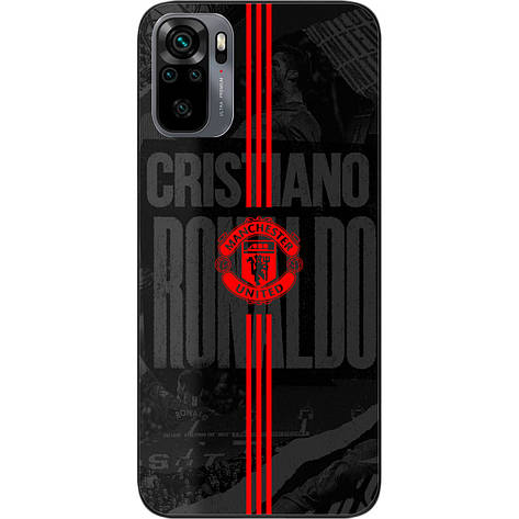 Силіконовий чохол Case для Xiaomi Redmi Note 10 з картинкою Роналду в Ювентусі, фото 1
