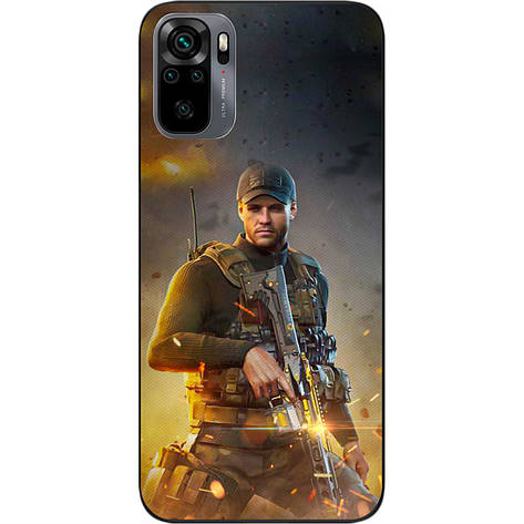 Силіконовий чохол Case для Xiaomi Redmi Note 10 з картинкою Call of Duty Gaz Газ, фото 1
